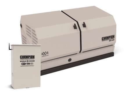 Champion 22kW aXis Generator w/100A SE NEMA 3R WHOLE HOUSE aXis ATS - 201220