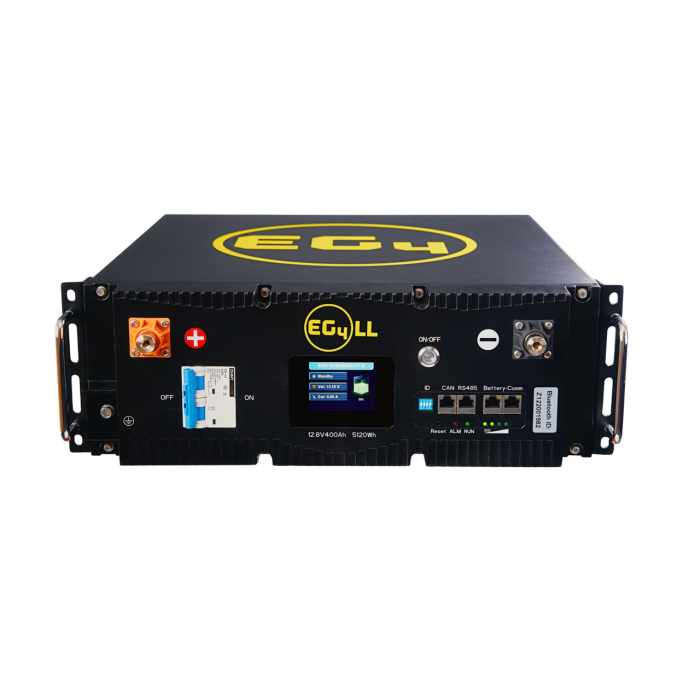 EG4 LL 12V 400AH Lithium Iron Phosphate Battery – Reliable 5.12kWh Power Storage
