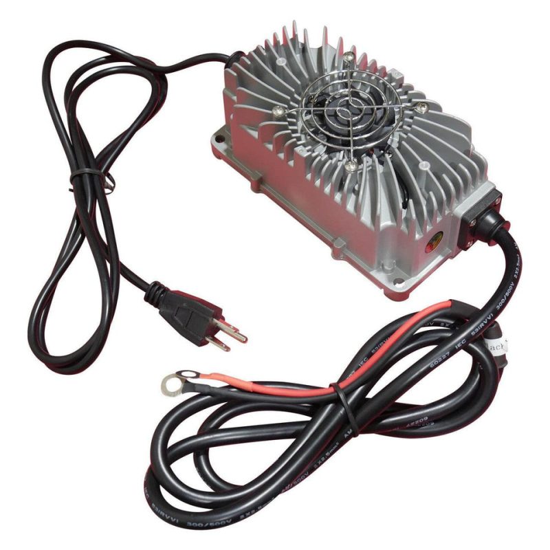 EG4 12V 30A Battery Charger with smart charging and safety features