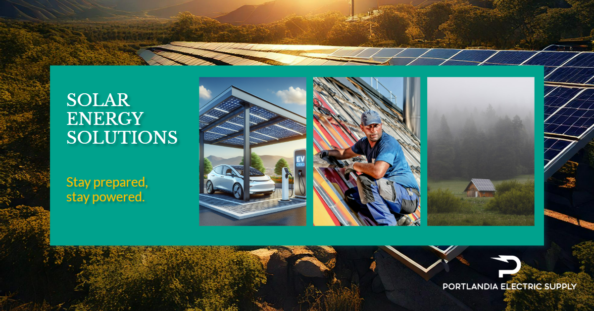 Solar panels for disaster resilience and emergency response