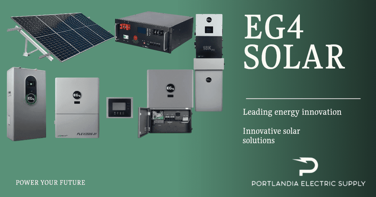 "EG4 Solar Products – A complete range of energy solutions including generators, inverters, and lithium batteries designed for efficient and reliable solar power systems."