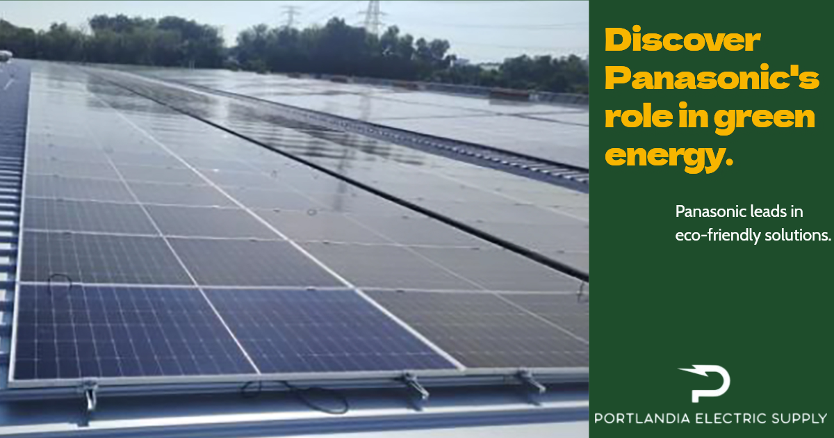Panasonic's largest photovoltaic solar installation