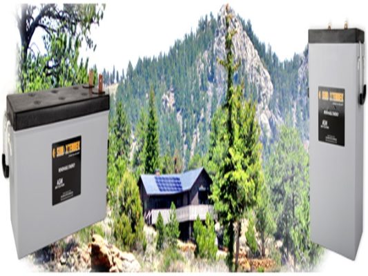 Sun Xtender AGM Deep Cycle Battery for Solar Energy Storage